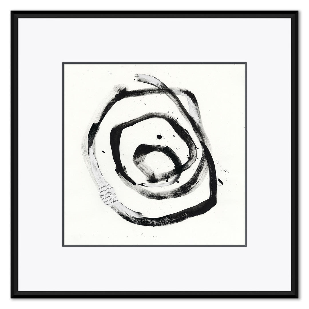 Black and White Abstract No. 5 by Soicher Marin