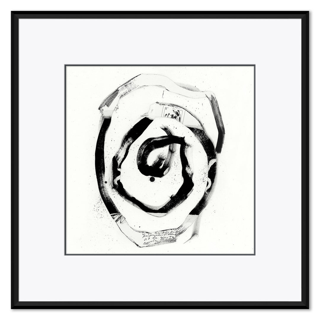 Black and White Abstract No. 7 by Soicher Marin