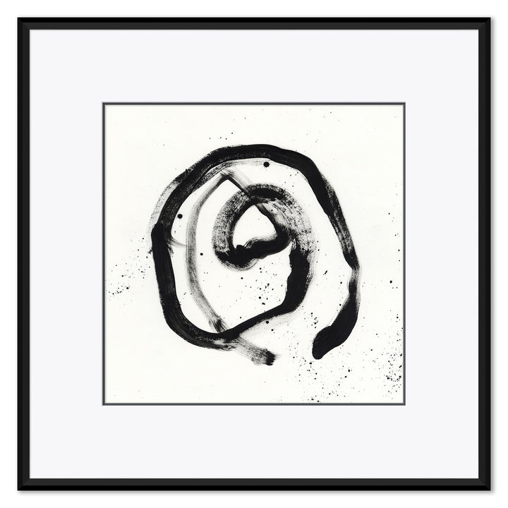 Black and White Abstract No. 9 by Soicher Marin