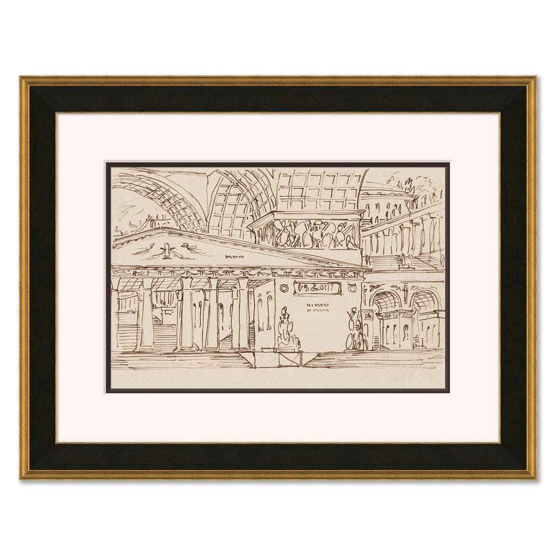 Sketch for Stage Design II by Soicher Marin