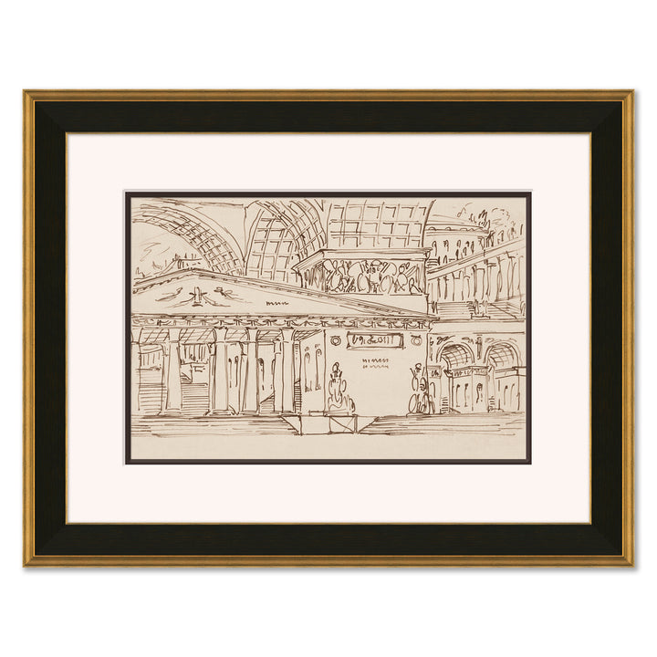 Sketch for Stage Design II by Soicher Marin