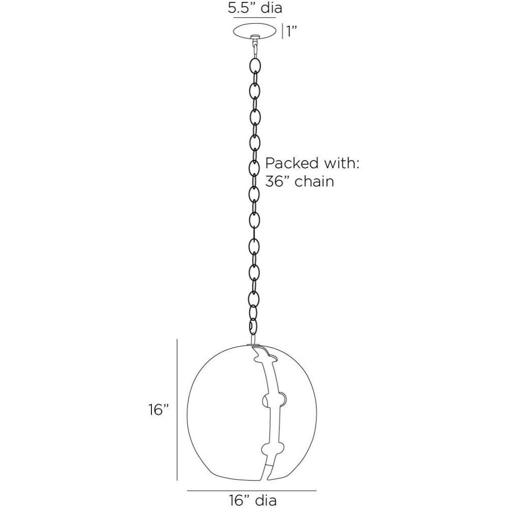 Sterlingland Pendant - Black
