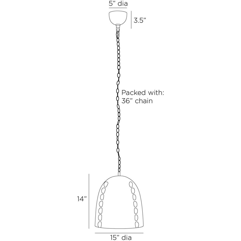 Westcliff Pendant - Black