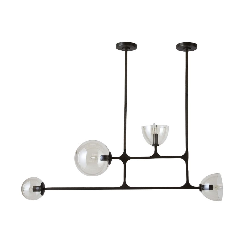 Chandeliers Riverlyn Linear Chandelier - Black
