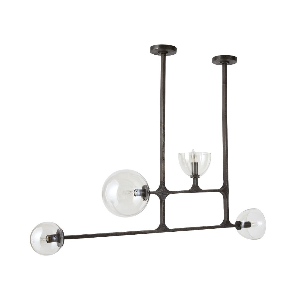 Chandeliers Riverlyn Linear Chandelier - Black