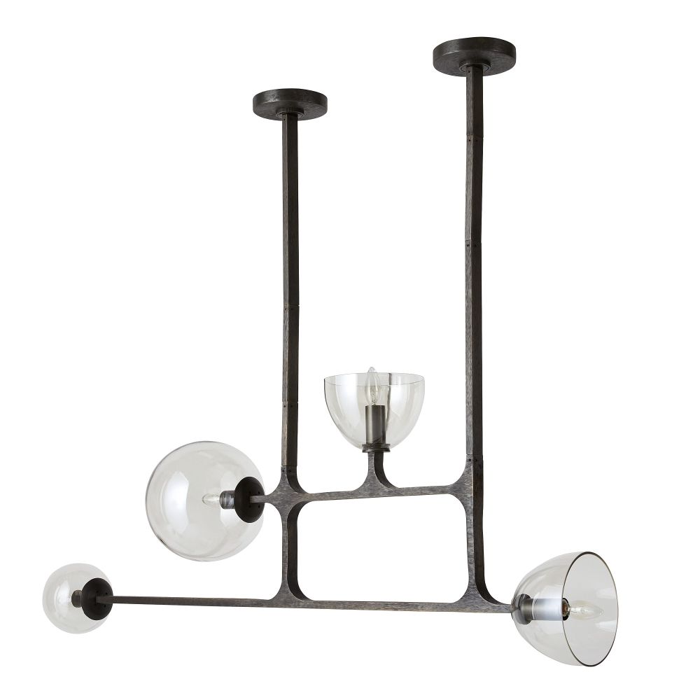 Chandeliers Riverlyn Linear Chandelier - Black