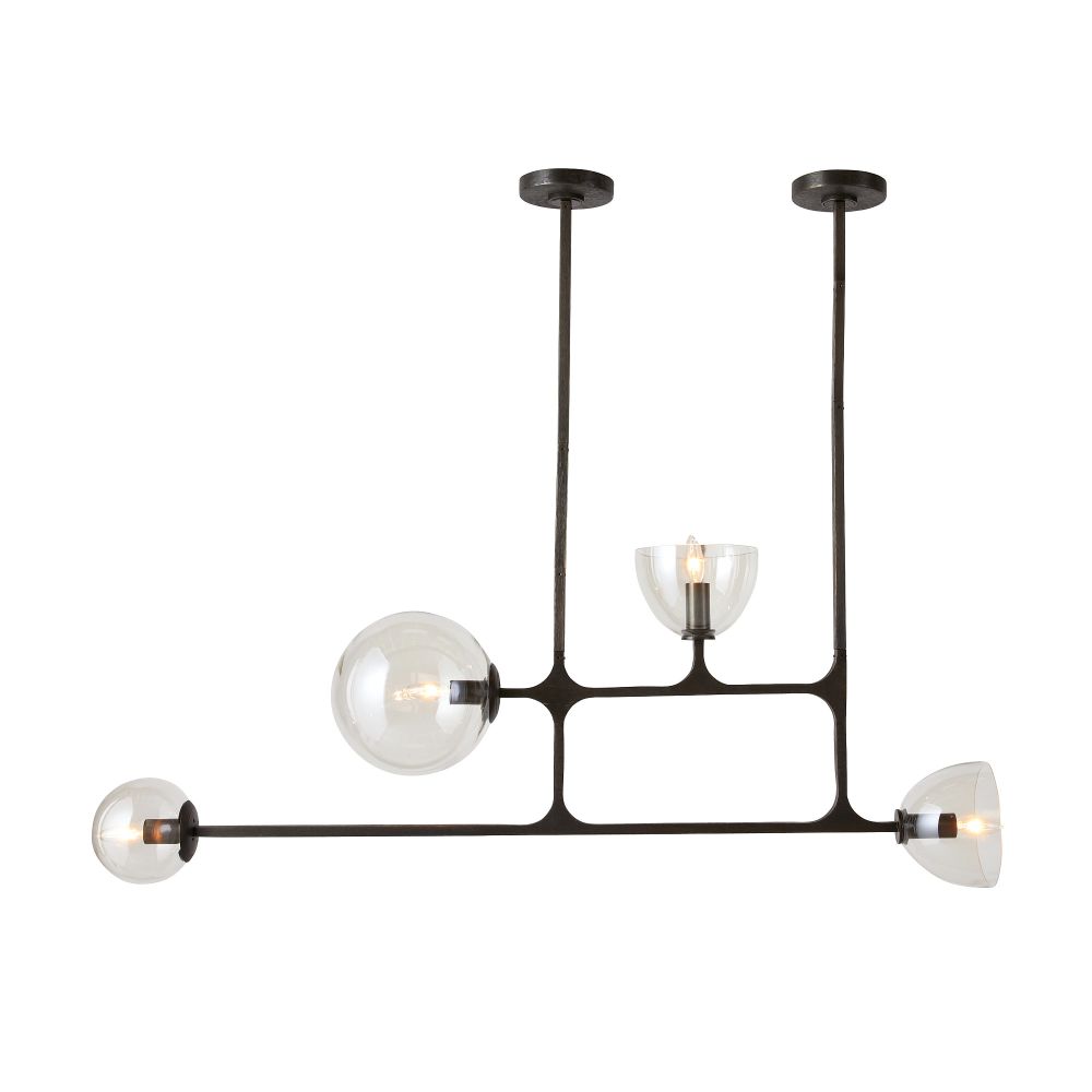Chandeliers Riverlyn Linear Chandelier - Black