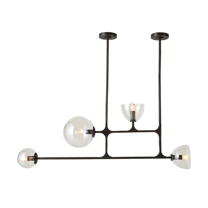 Chandeliers Riverlyn Linear Chandelier - Black