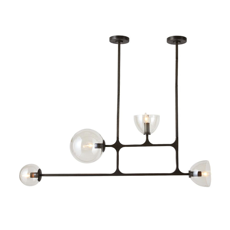 Chandeliers Riverlyn Linear Chandelier - Black
