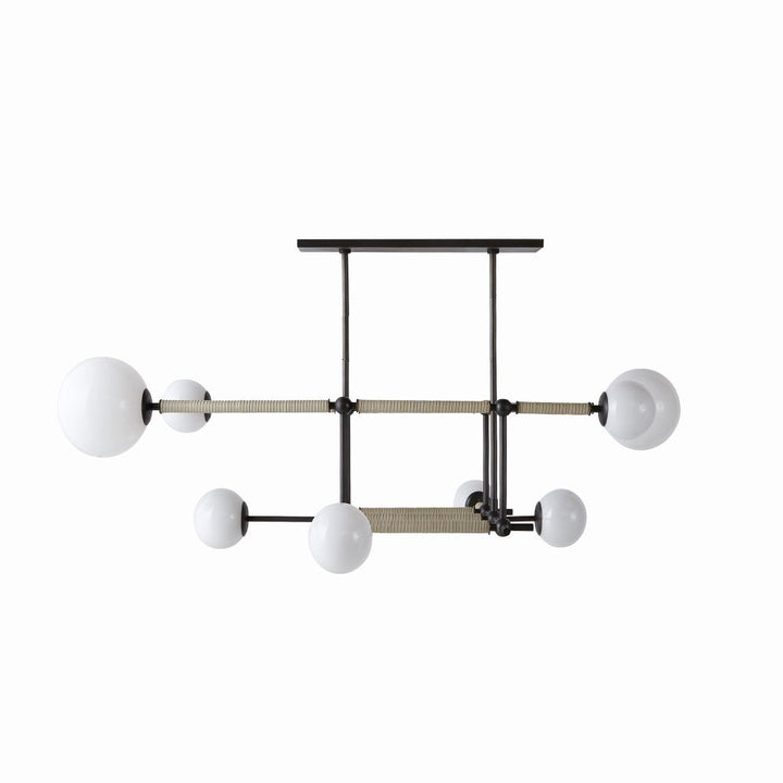 Chandeliers Larisa Linear Chandelier - Black