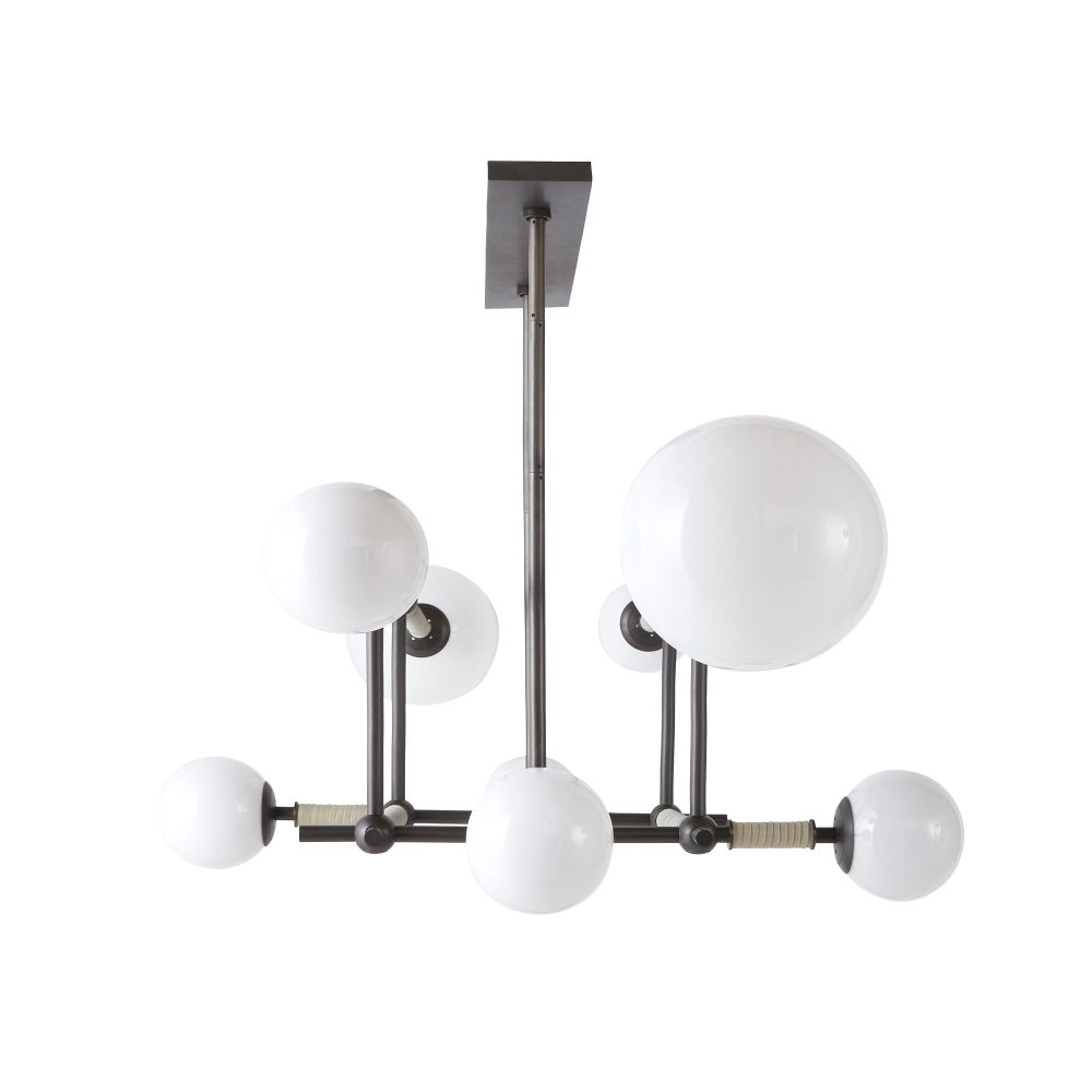 Chandeliers Larisa Linear Chandelier - Black