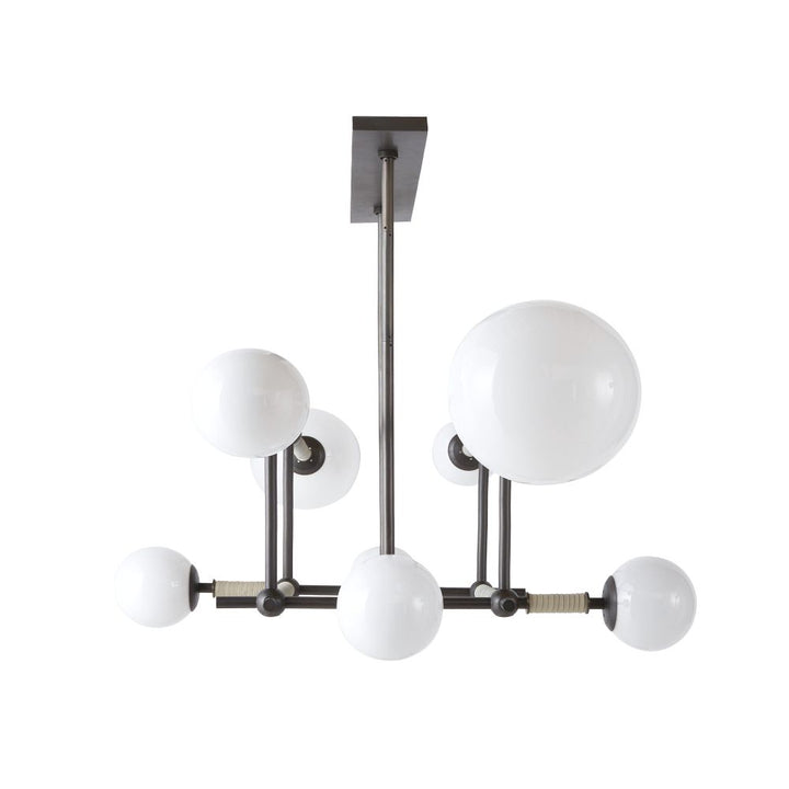 Chandeliers Larisa Linear Chandelier - Black