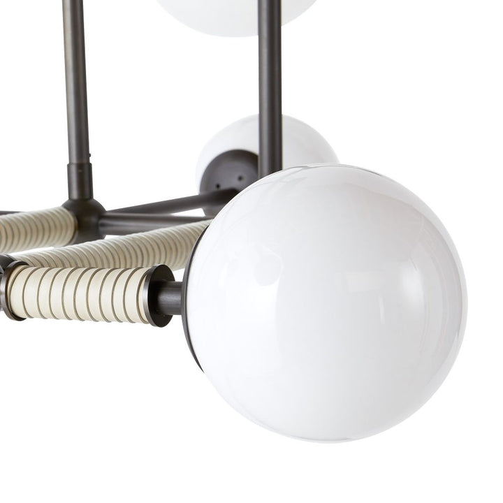 Larisa Linear Chandelier - Black