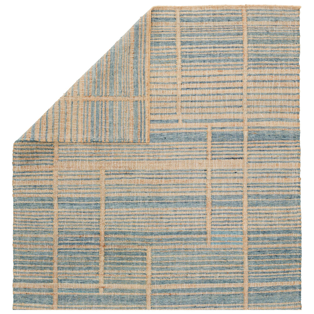 Jaipur Living Ciana Handmade Striped Brown/ Blue Area Rug (10'X14')