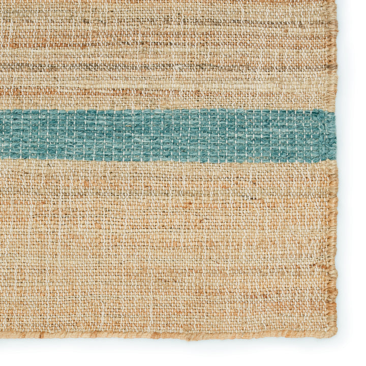 Jaipur Living Vitelli Handmade Striped Beige/ Blue Area Rug (10'X14')