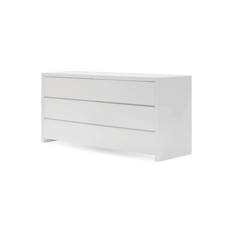Dressers & Chests Blanche Dresser White High Gloss / Soft Closing Drawers