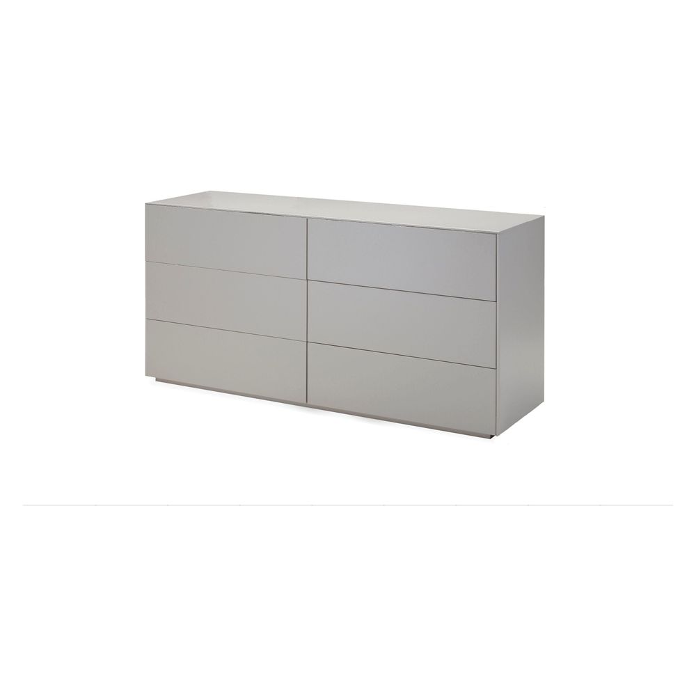 Dressers & Chests Vex Double Dresser Stone Matte / Soft Close Drawers