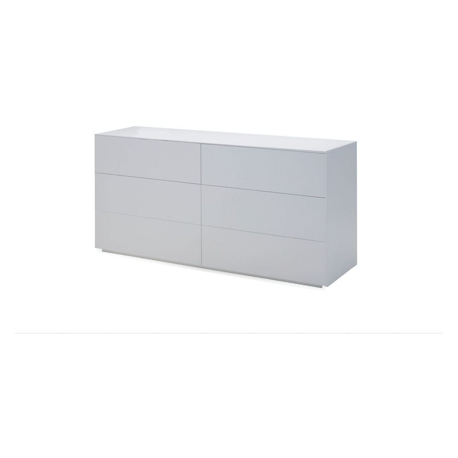 Dressers & Chests Vex Double Dresser White Matte / Soft Close Drawers