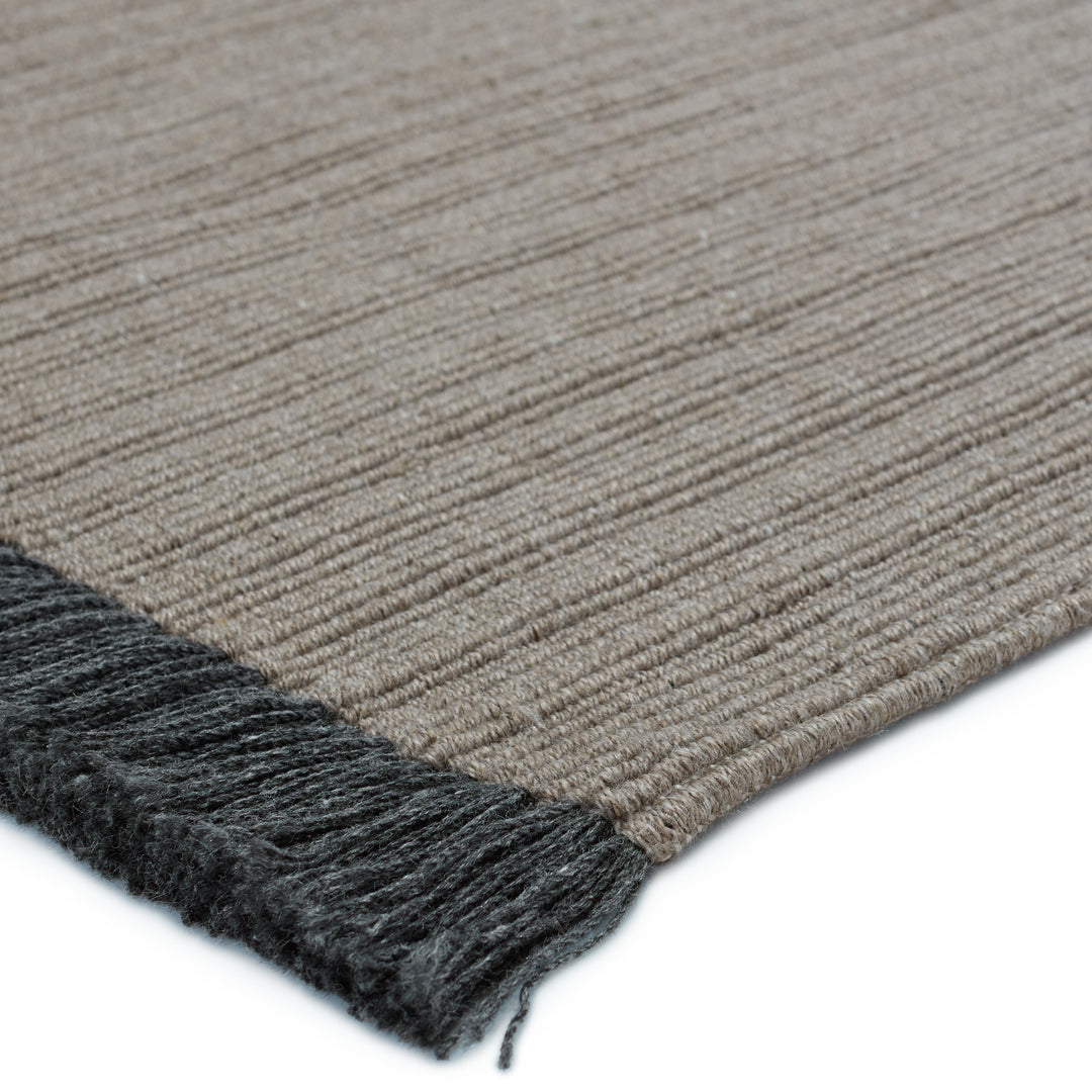 Jaipur Living Engild Indoor/ Outdoor Solid Light Gray/ Dark Gray Area Rug (10'X14')