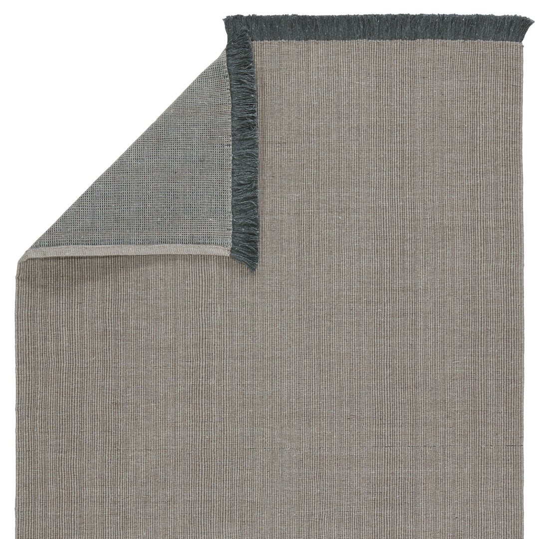 Jaipur Living Engild Indoor/ Outdoor Solid Light Gray/ Dark Gray Area Rug (9'X12')