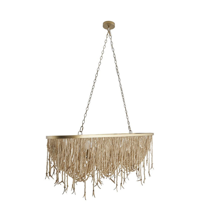 Chandeliers Meadowin Linear Chandelier - Gold
