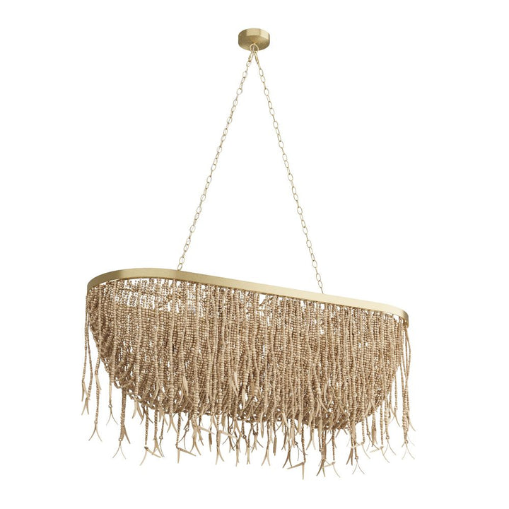 Meadowin Linear Chandelier - Gold