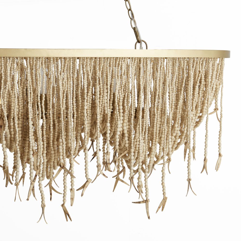 Meadowin Linear Chandelier - Gold