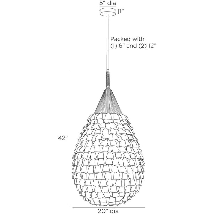 Meadowlark Pendant - Blue