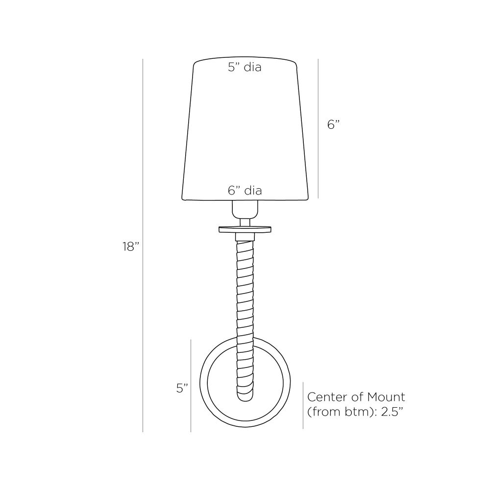 Swell Sconce - Gold