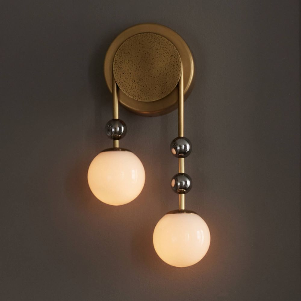 Wall Lighting Roselyn Sconce, Right - Gold