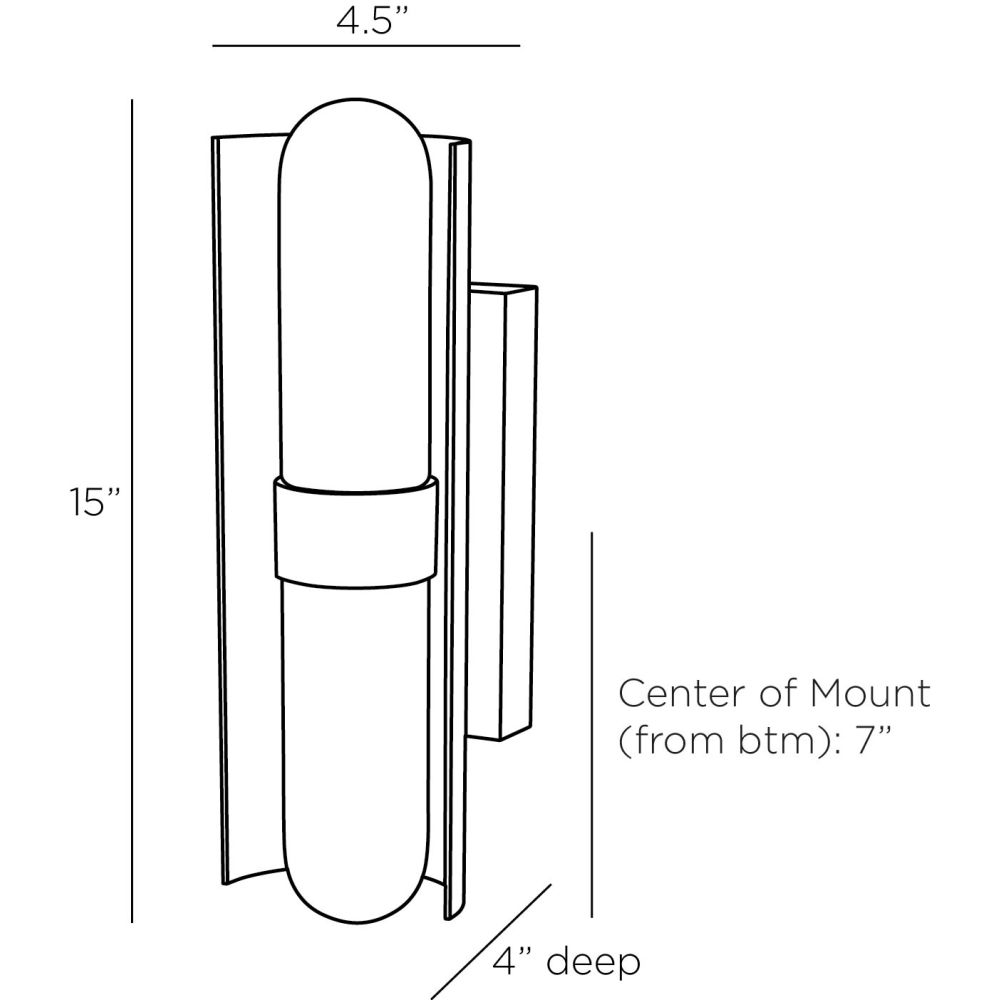 Tajari Sconce - Black