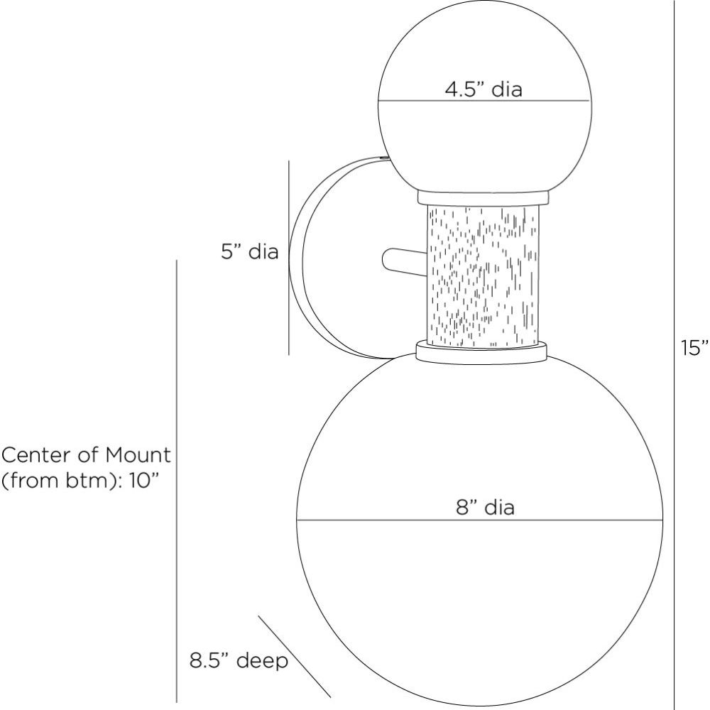Szabo Sconce - Gray