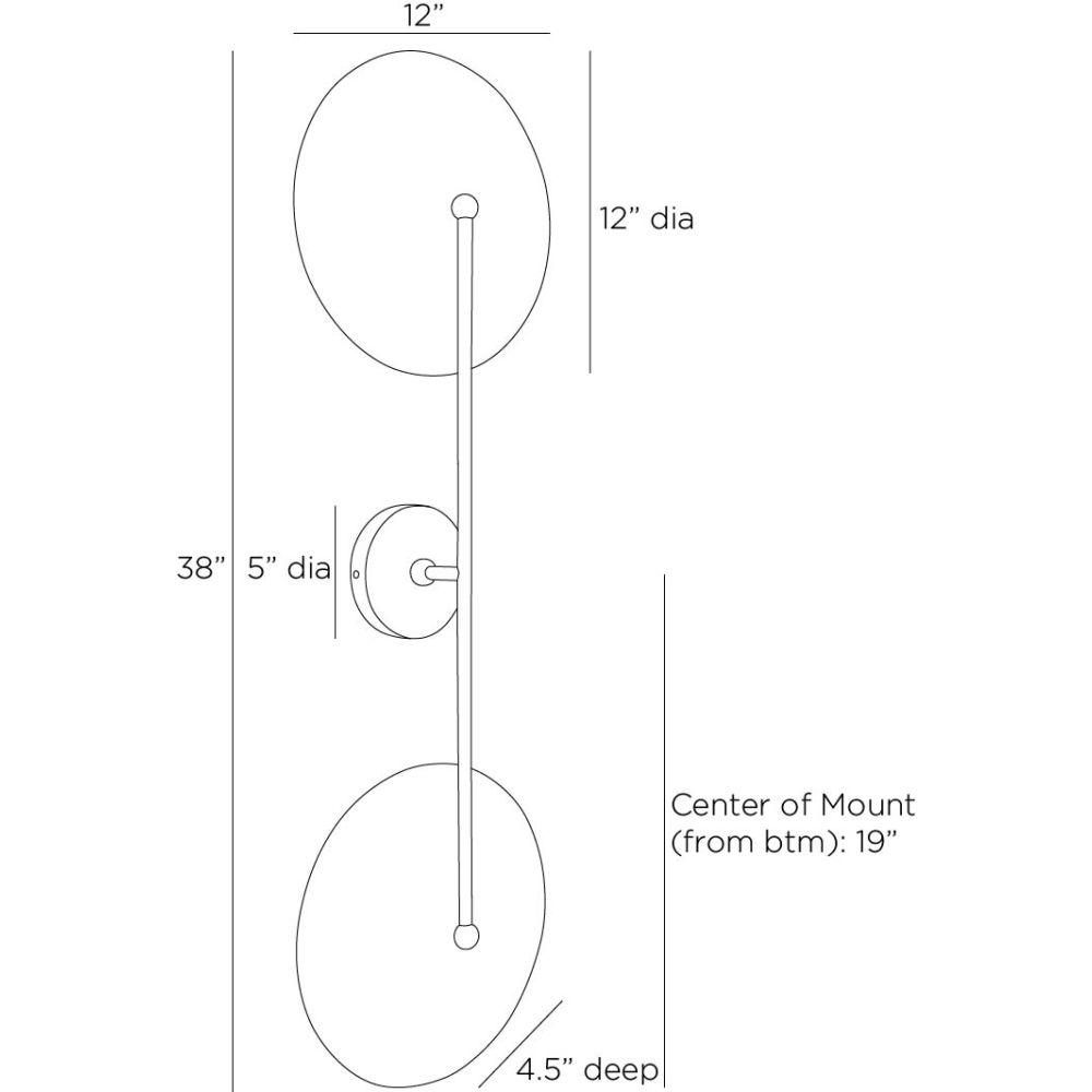 Ezequiel Sconce - Black