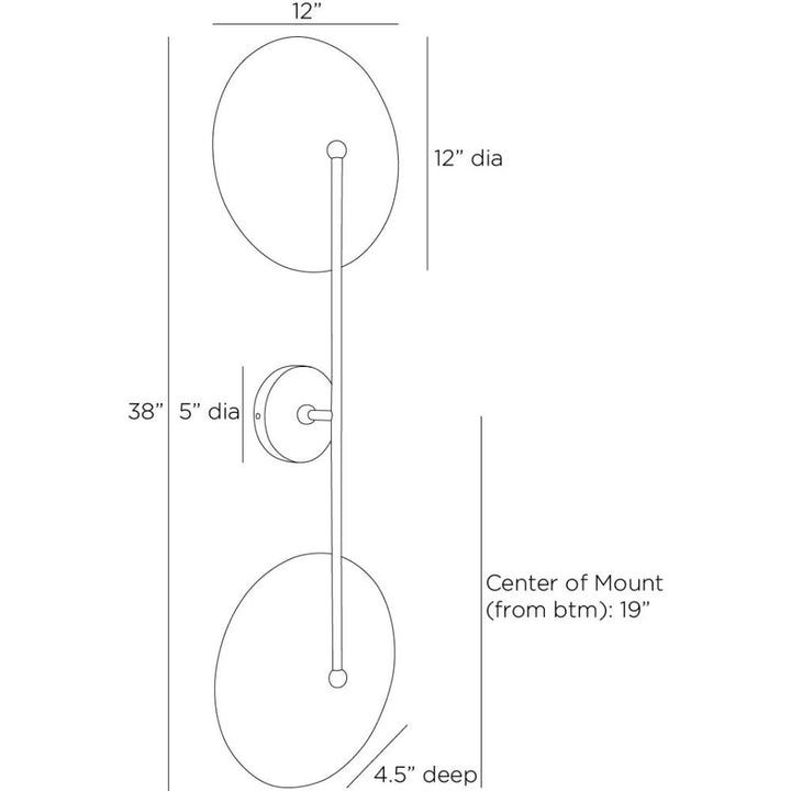 Ezequiel Sconce - Black