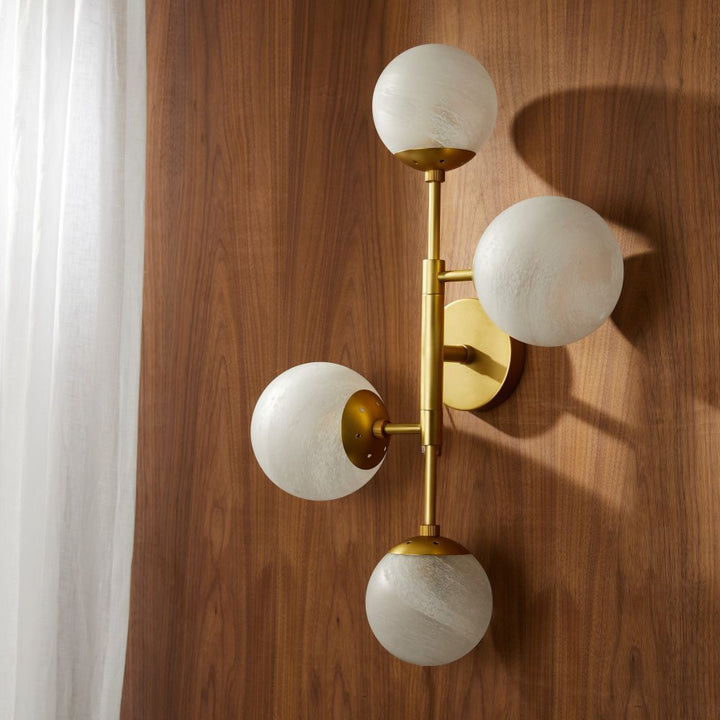 Wall Lighting Daisy Sconce - Gold