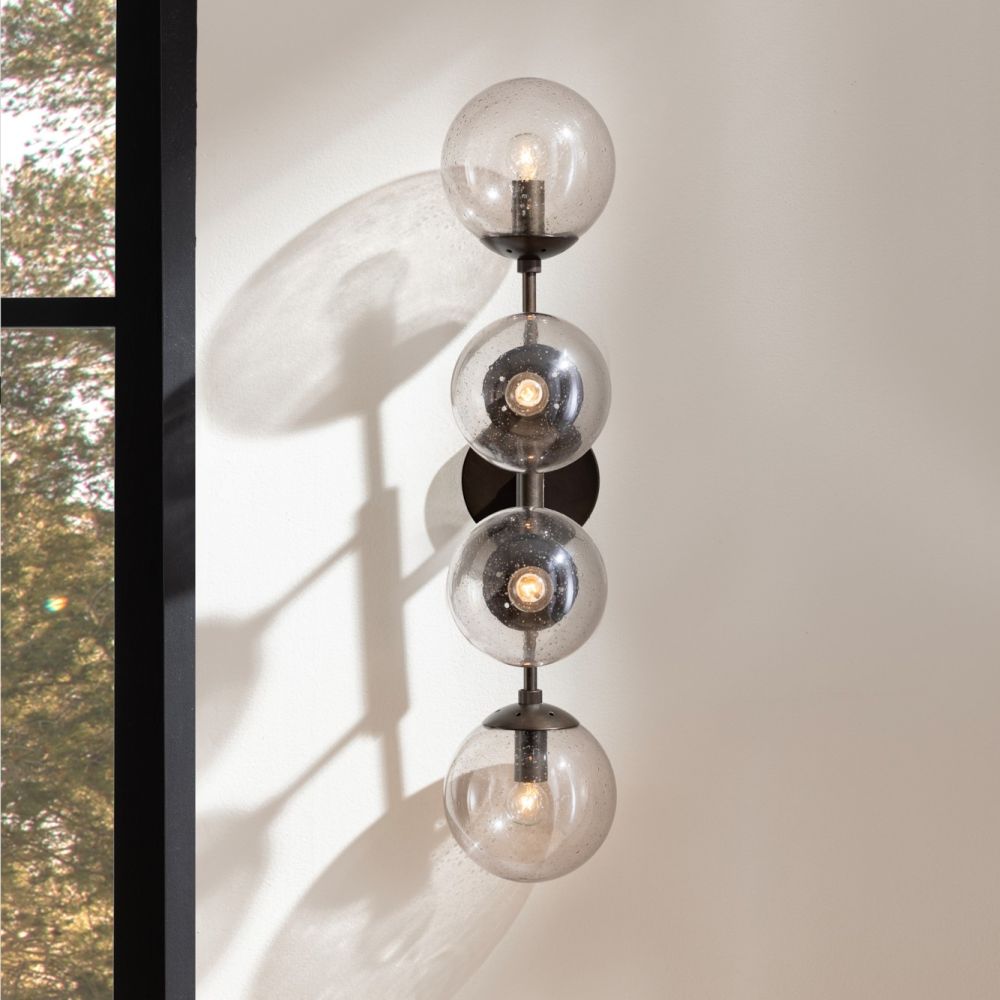 Wall Lighting Daisy Sconce - Black