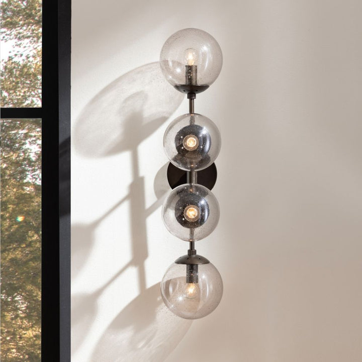 Wall Lighting Daisy Sconce - Black