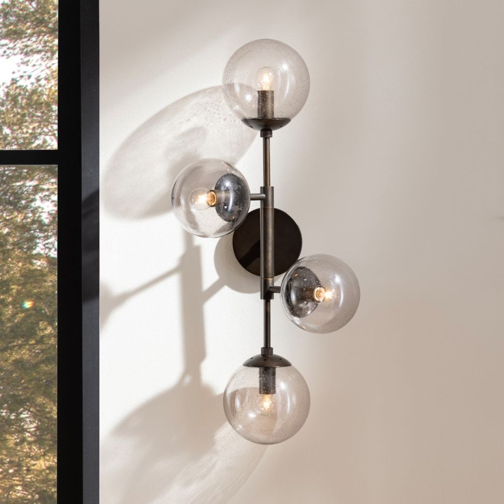 Wall Lighting Daisy Sconce - Black