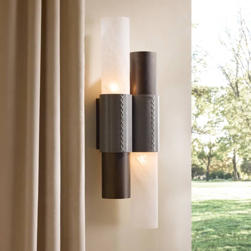 Wall Lighting Wells Sconce - Black