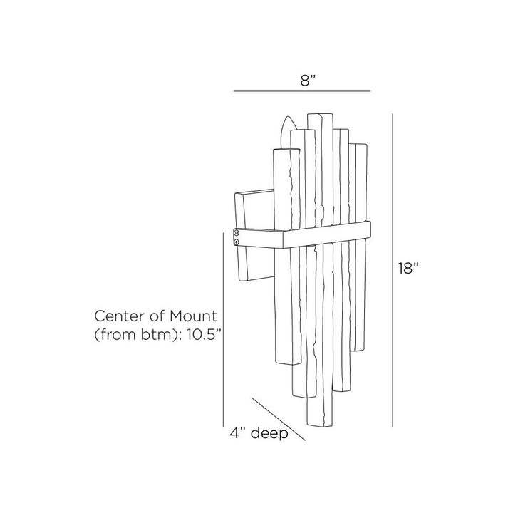 Heinrich Sconce - Black