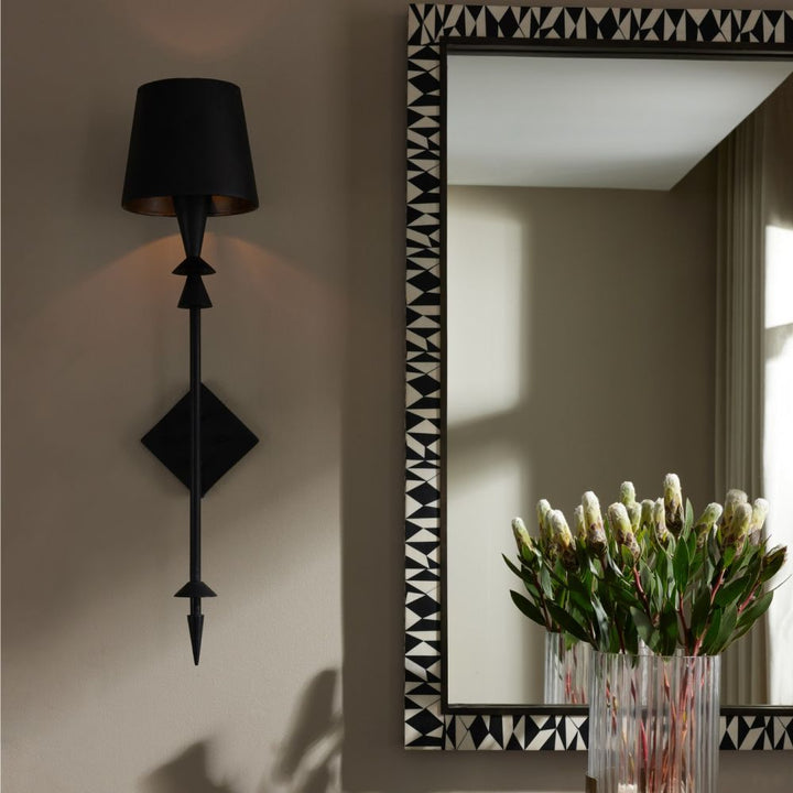 Wall Lighting Whitney Sconce - Black