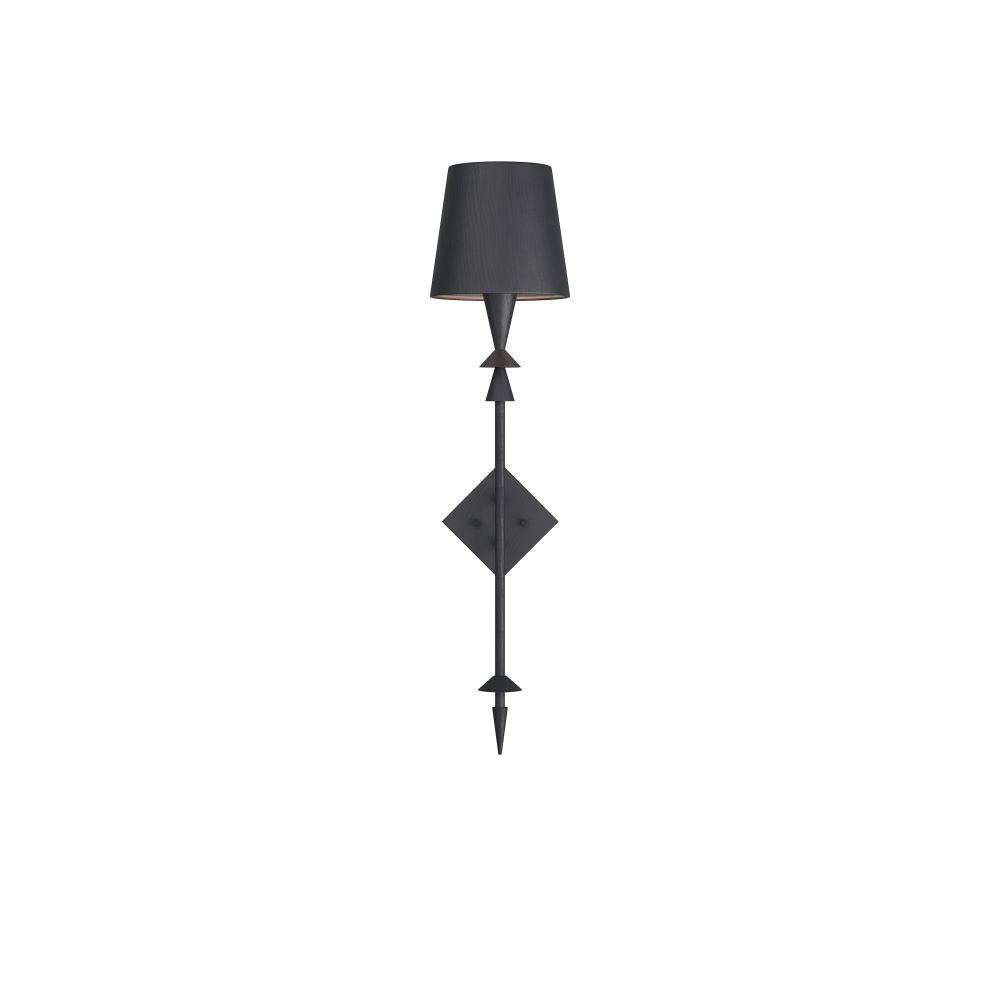 Wall Lighting Whitney Sconce - Black