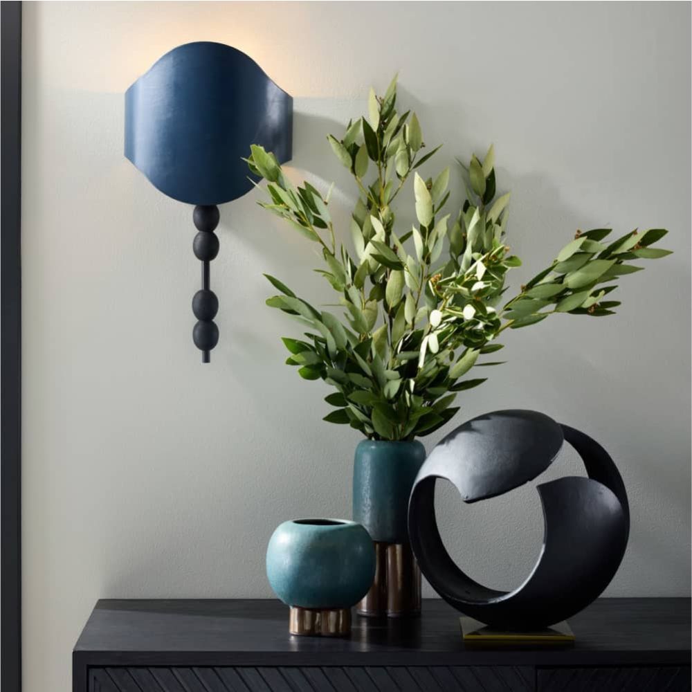 Wall Lighting Charity Sconce - Blue
