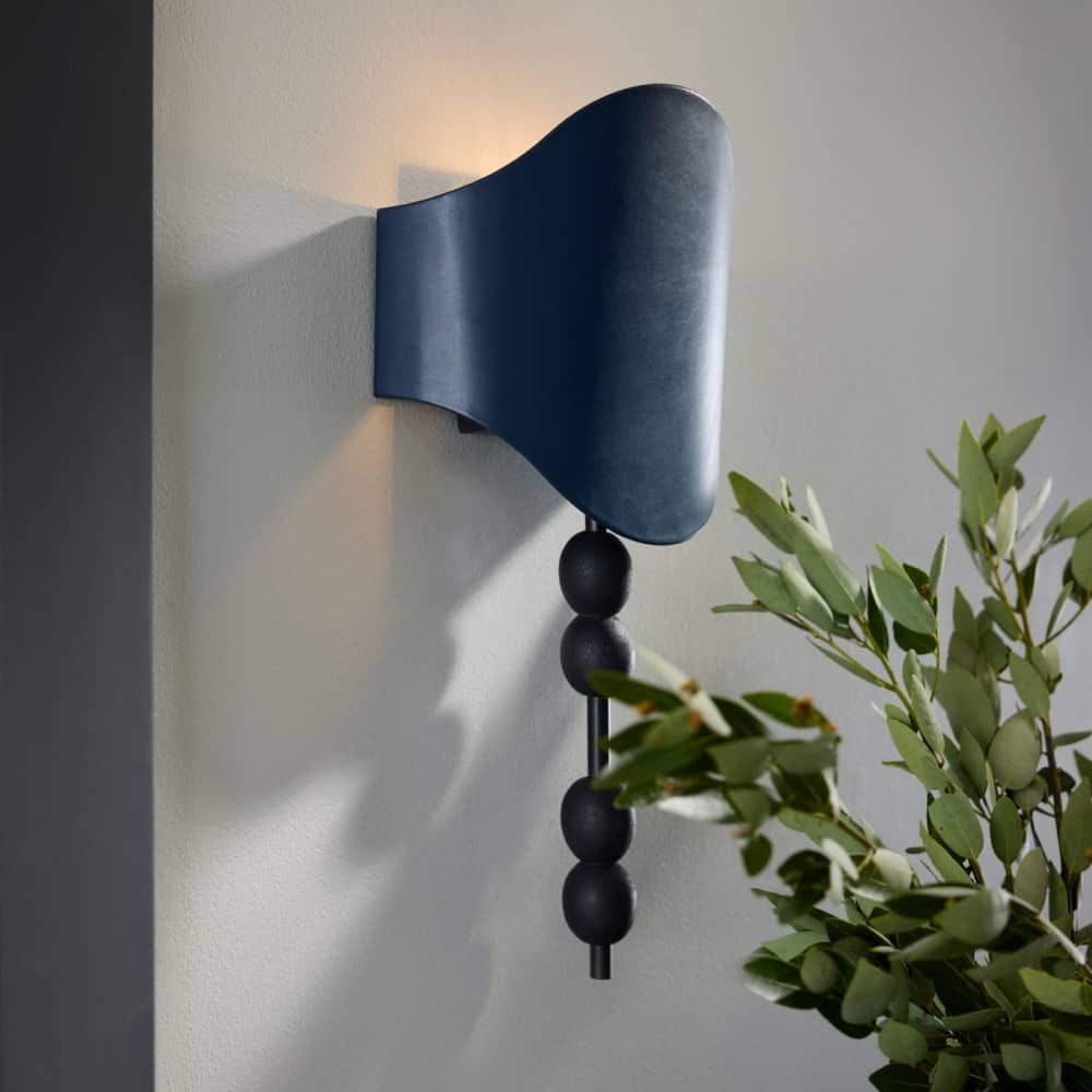 Wall Lighting Charity Sconce - Blue