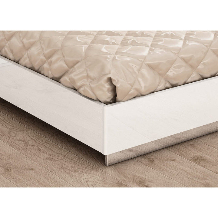 Daisy Bed King-Whiteline Modern Living-WHITELINE-BK1723-WHT-BedsKing-5-France and Son