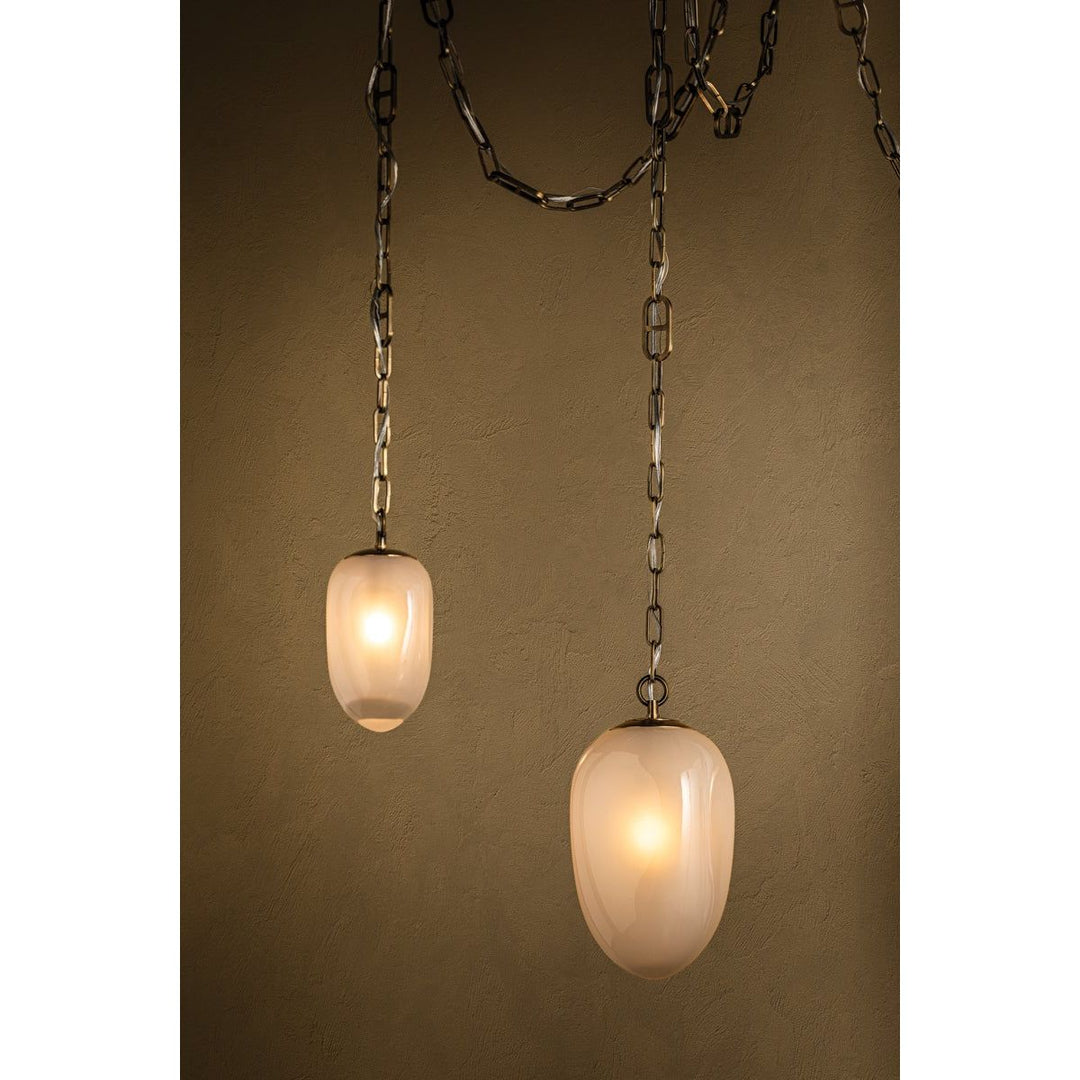 Daith Chandelier - Vintage Brass 3 Lights