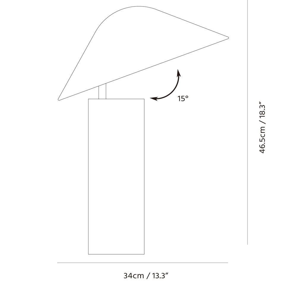Table Lamps Damo Table Simple Lamp - Olive Green - Steel