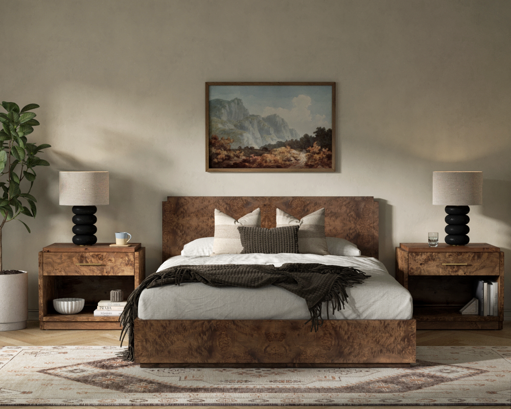 Co.House Wesley Burl Nightstand