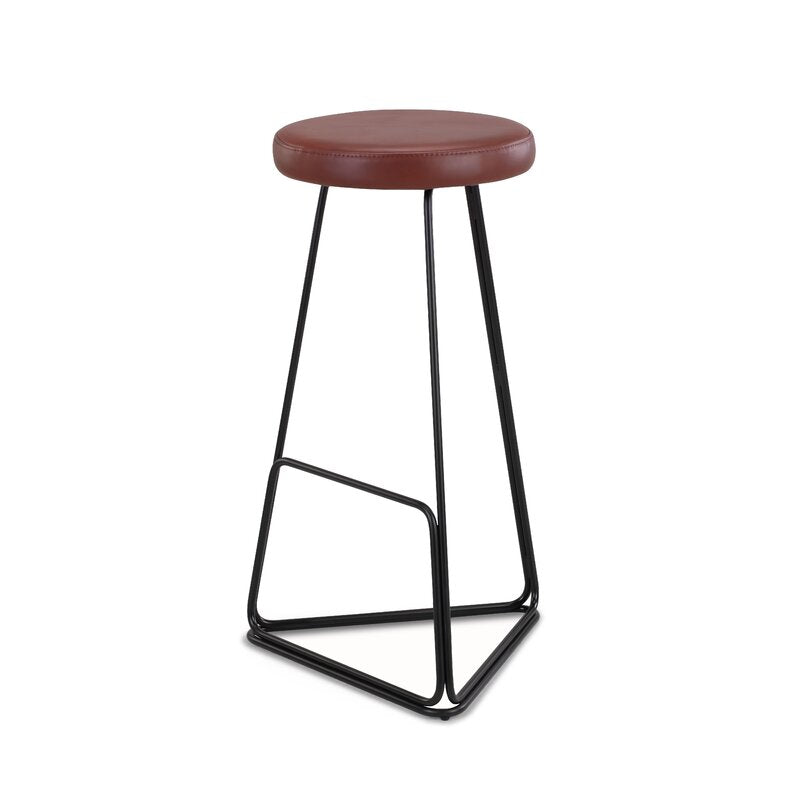 Delta Bar Stool-M.A.D. Design-STOCKR-MAD-G50B-BL-BRPU-Bar StoolsBrown-3-France and Son