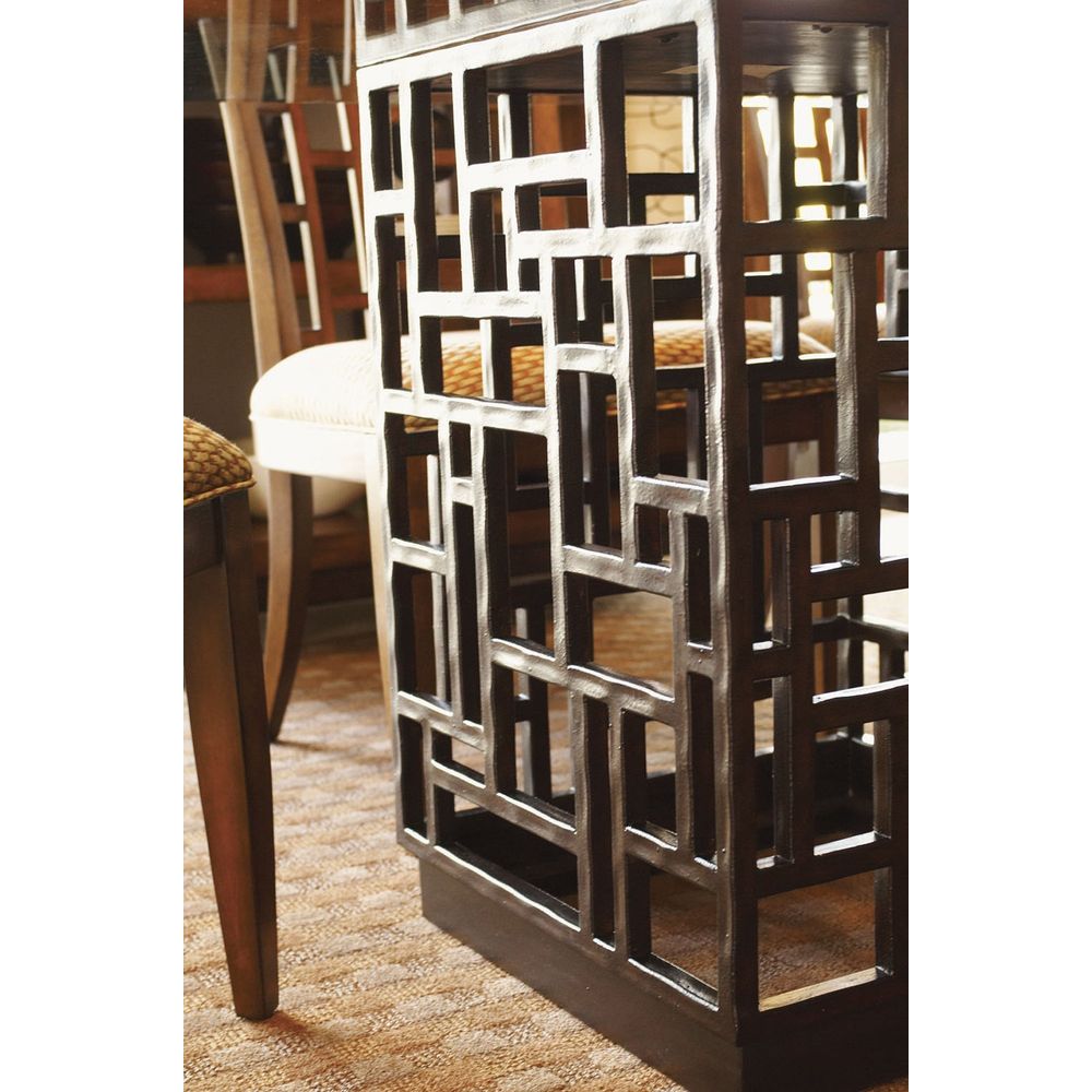 Dining Tables South Sea Dining Table With 60 Inch Glass Top - Bali